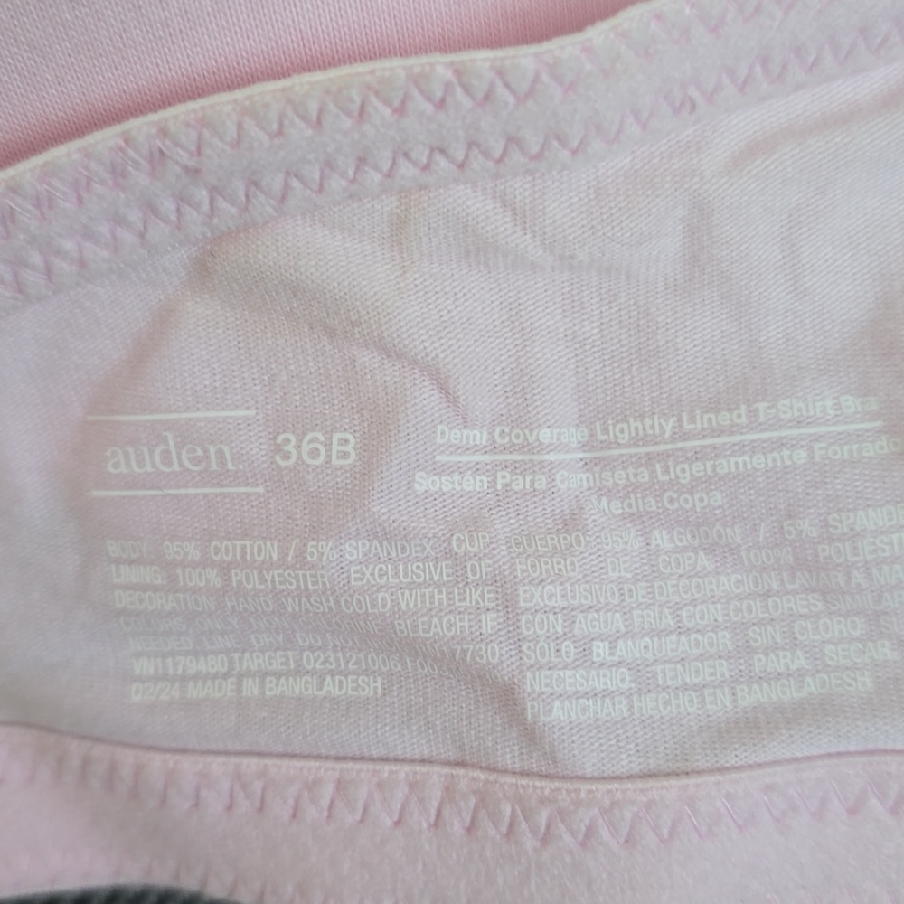 NWT Women’s Maidenform Nude and Light Pink Auden Bras 36B - Picture 11 of 12